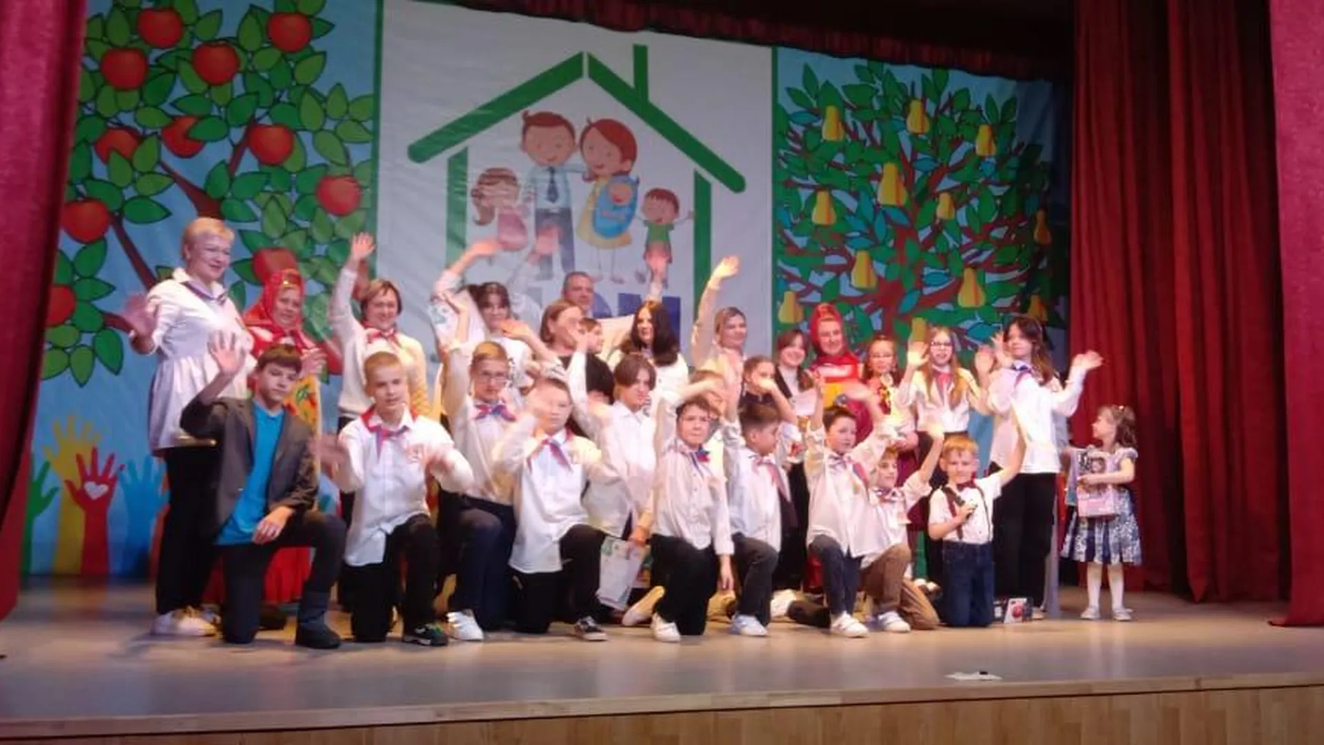 Воспитанники семейного центра Домодедова поучаствовали во II фестивале «ДомДети»