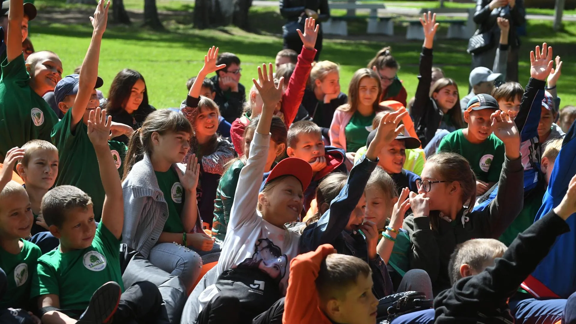 В школьных лагерях Подольска провели спортивные игры ко Дню здоровья