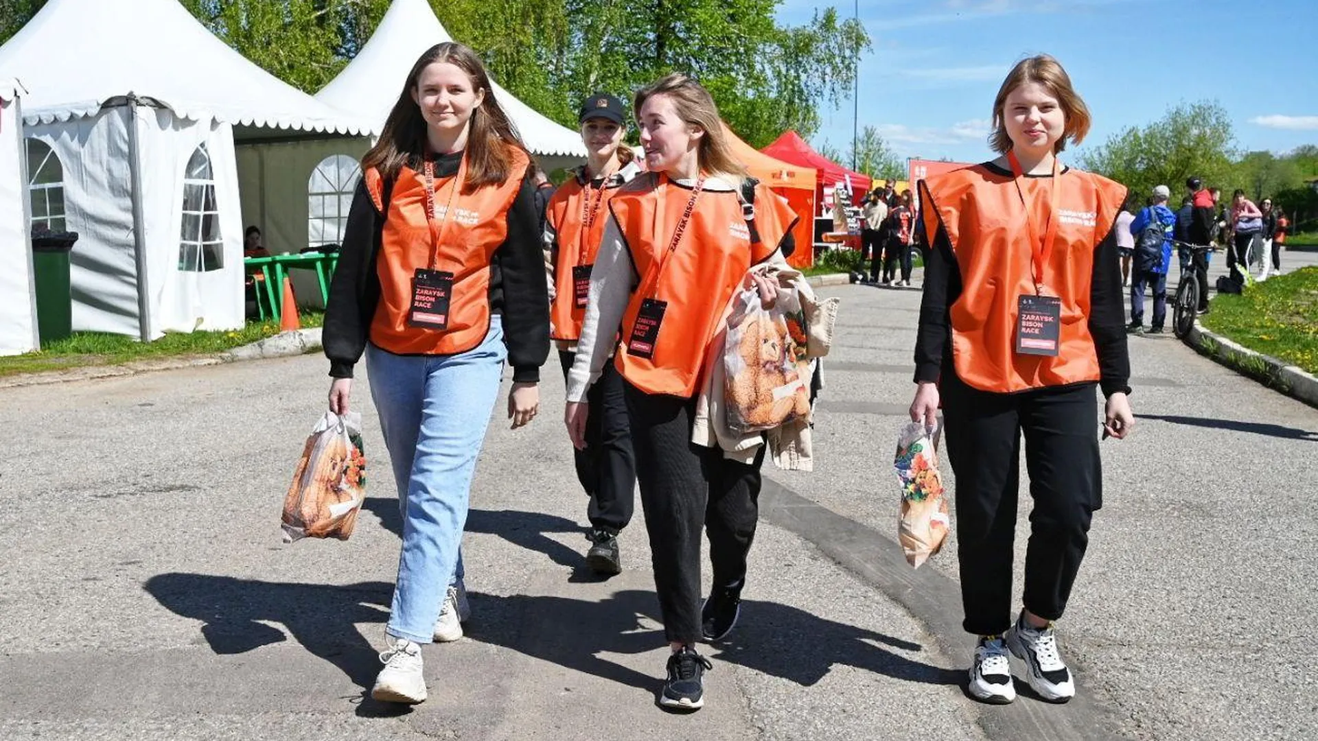 организаторы забега «Zaraysk Bison Race»