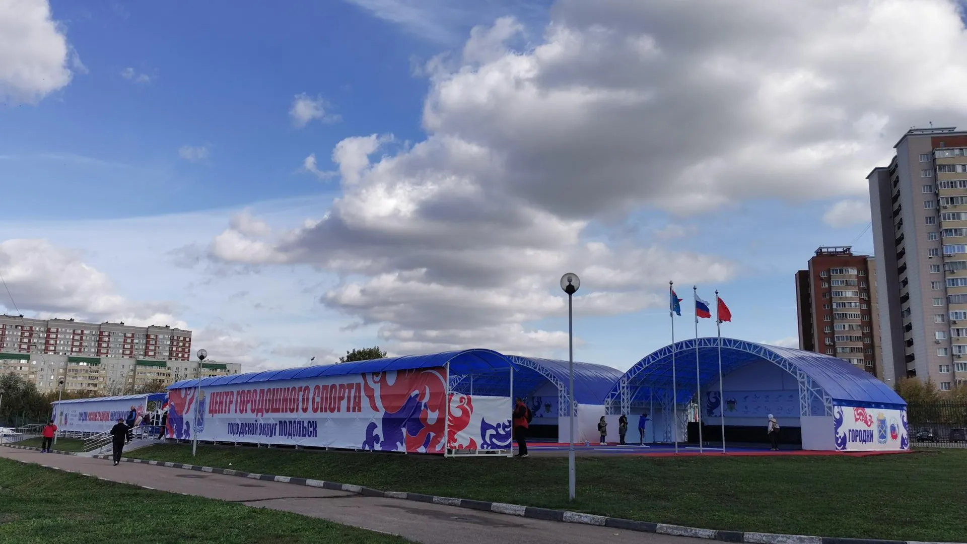 Кубок главы Подольска по городкам стартовал в новом центре городошного спорта
