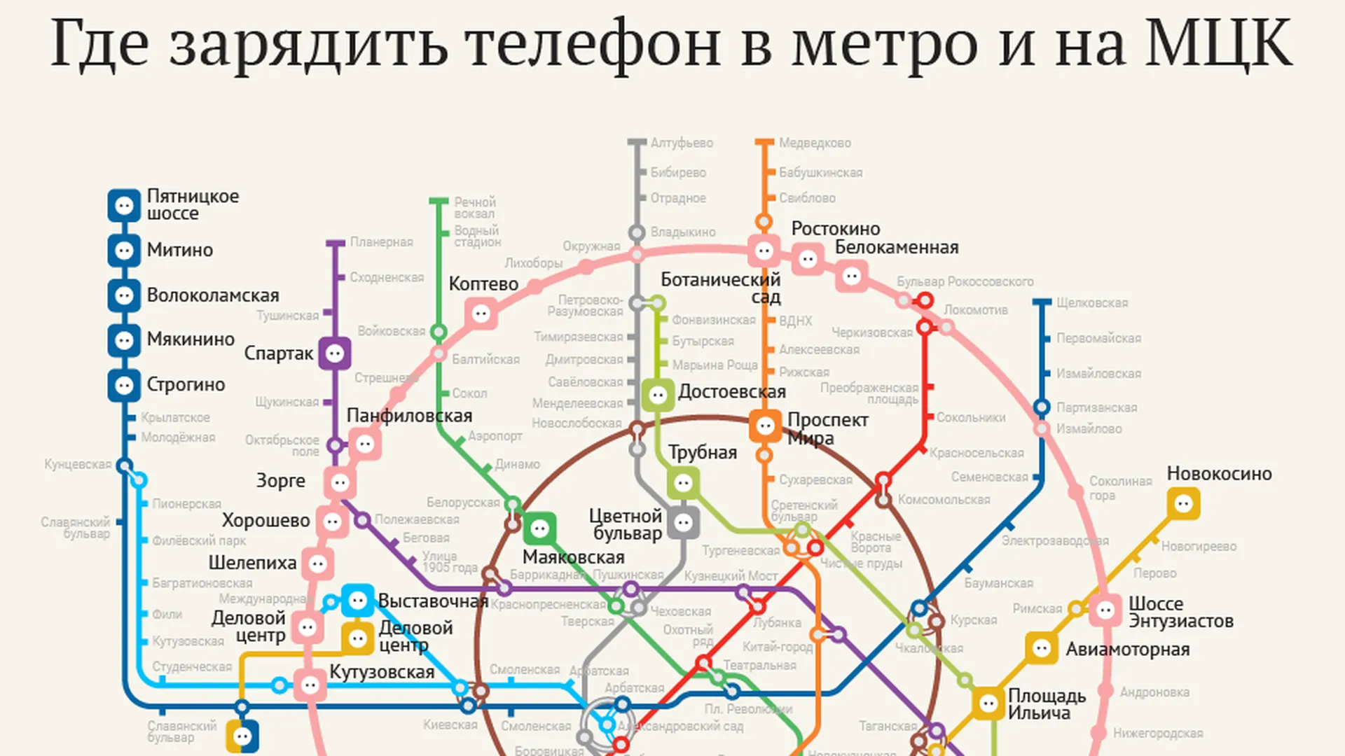 Пункты зарядки гаджетов в Московском метрополитене | РИАМО | РИАМО