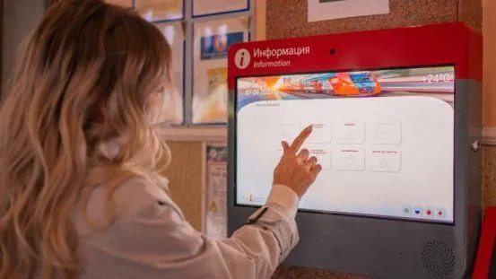 Свыше 26 тыс звонков через видеотерминалы совершили пассажиры вокзалов МЖД