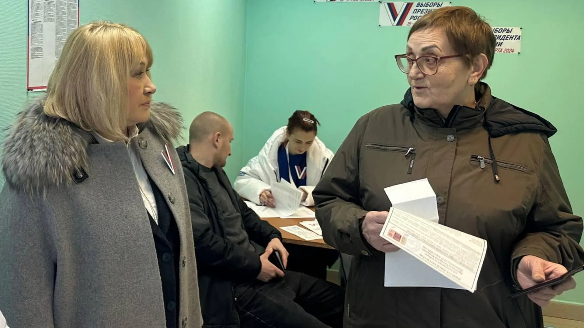Ирина Фаевская: Люди пожилого возраста и пенсионеры активно участвуют в выборах Президента