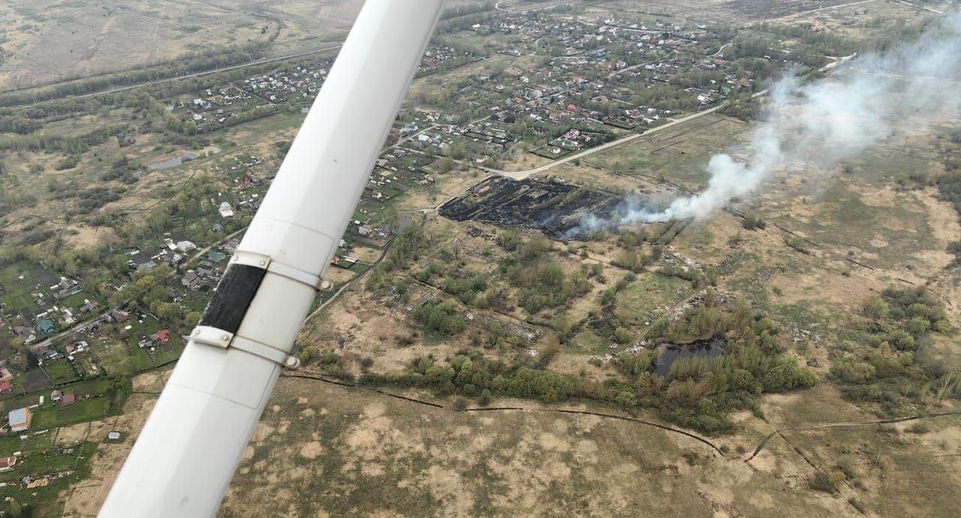 Лесной пожар ликвидирован в Раменском округе