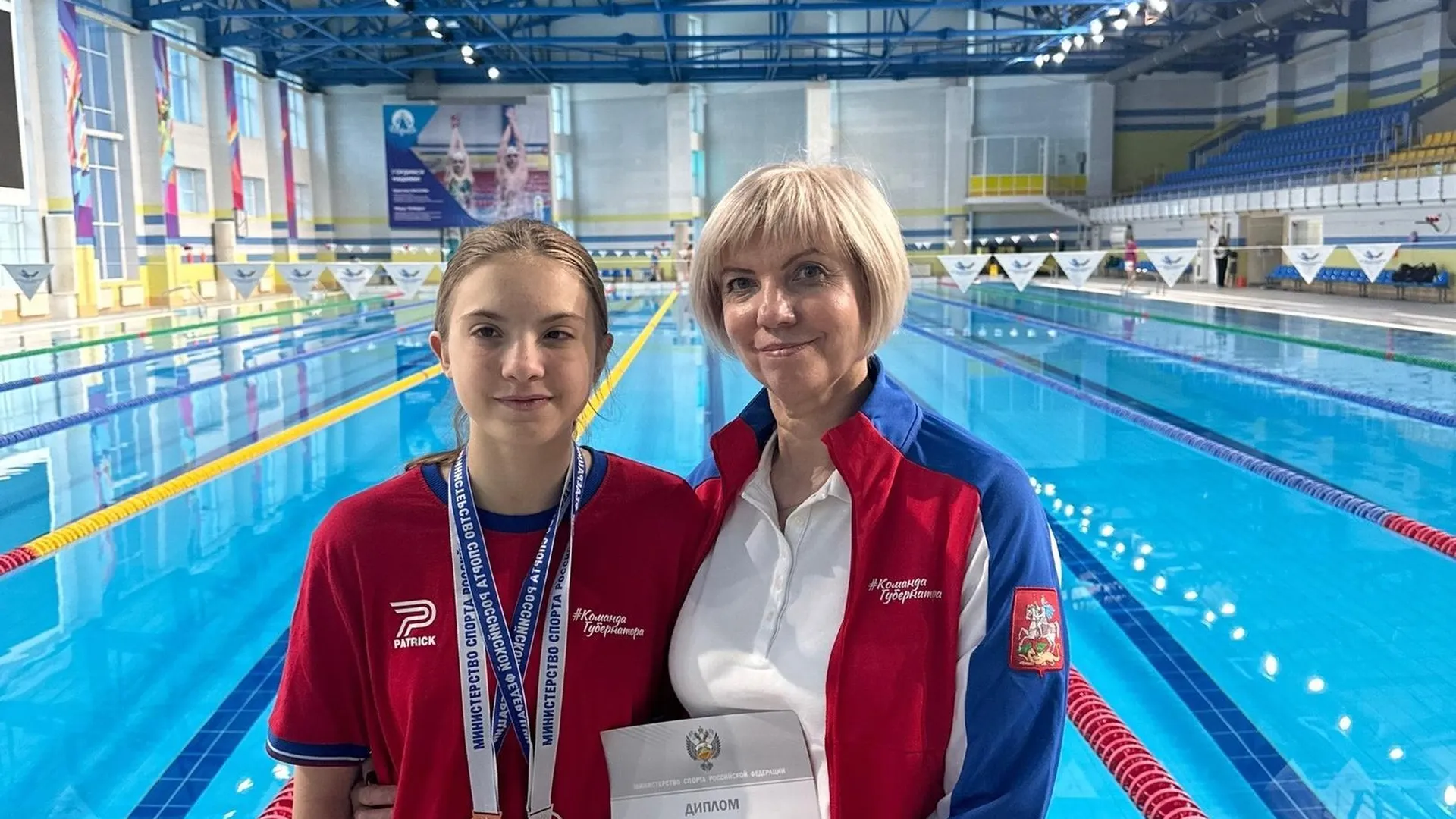 Команда Подмосковья на первенстве и чемпионате России по плаванию завоевала 32 медали