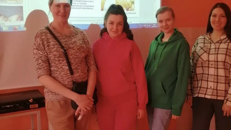В Подмосковье состоялась обучающая лекция для будущих мам