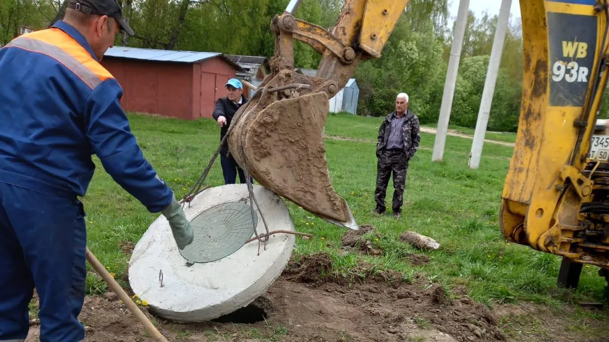 В Можайске провели работы на котельной деревни Дровнино и на  канализационном колодце | РИАМО