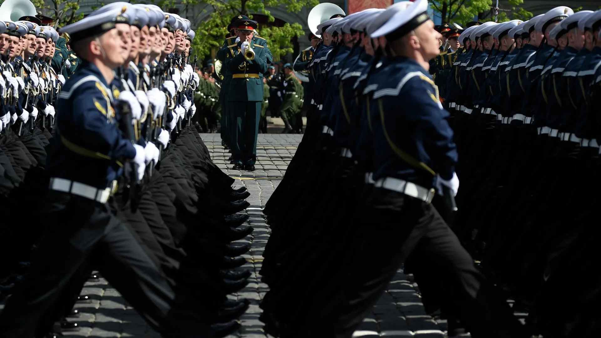 Генеральная репетиция парада Победы завершилась на Красной площади в Москве