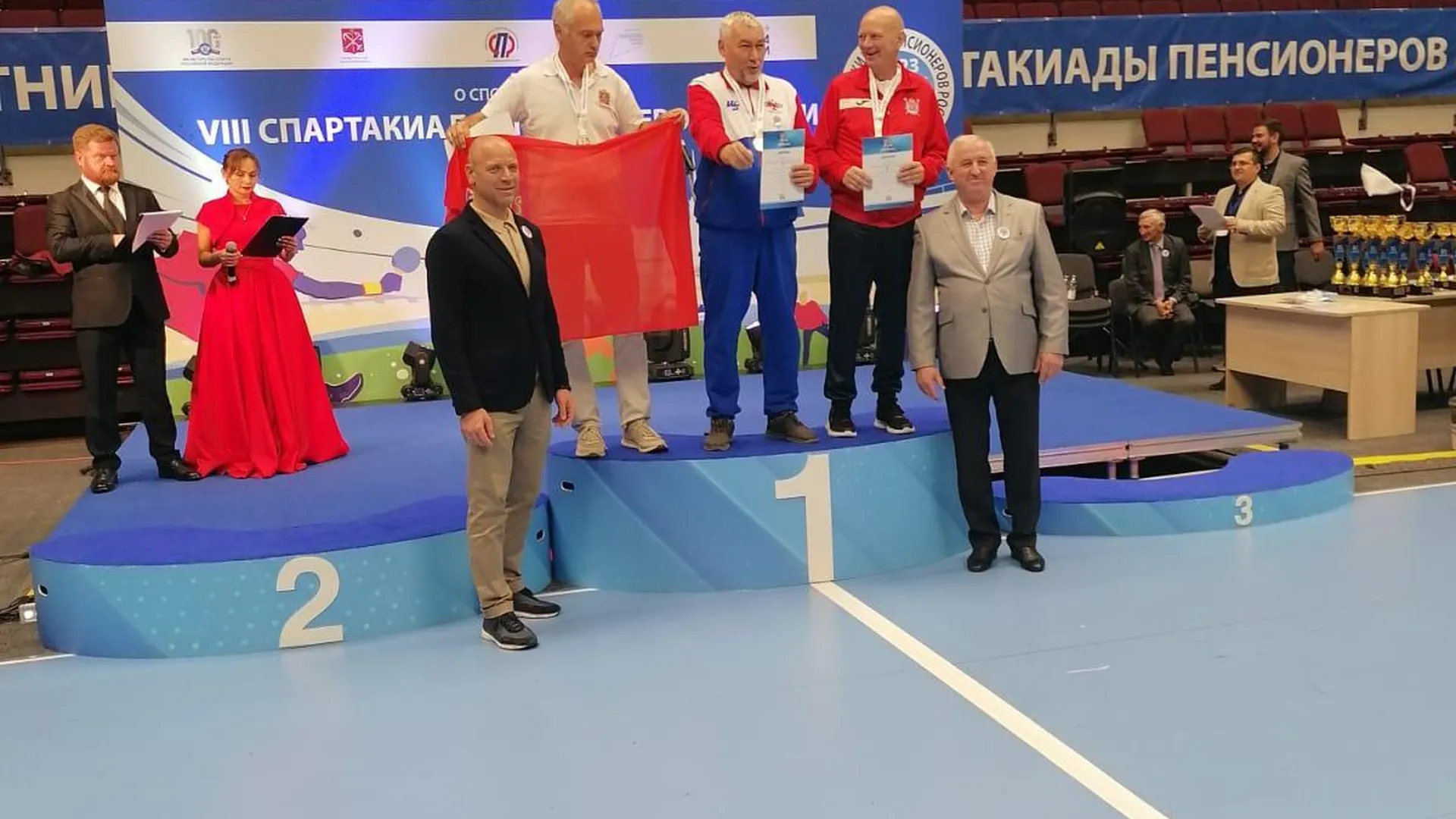 Подмосковные пожилые спортсмены стали победителями и призерами Спартакиады