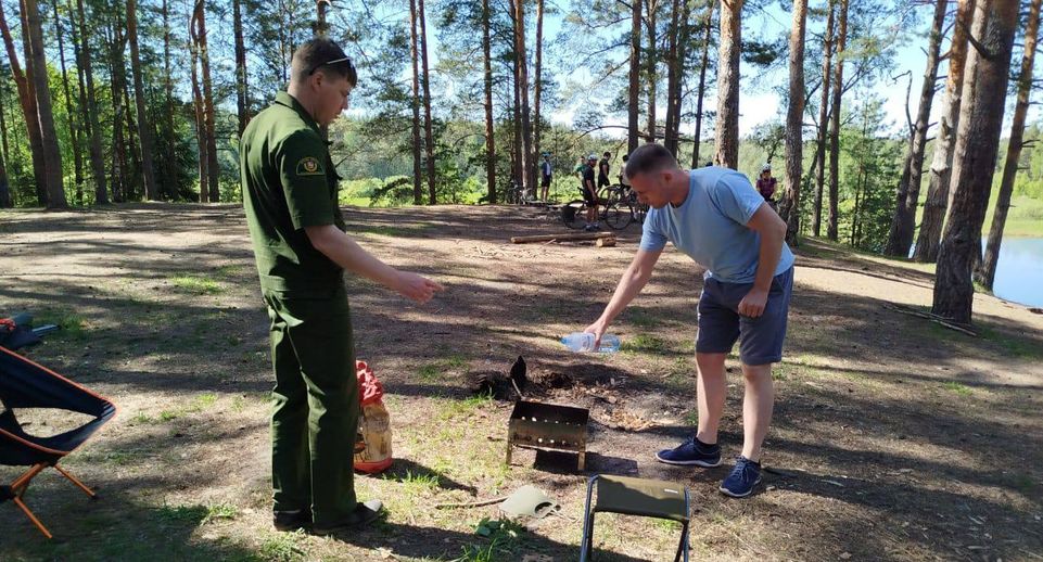67 нарушений правил пожарной безопасности зафиксировали в лесах Подмосковья
