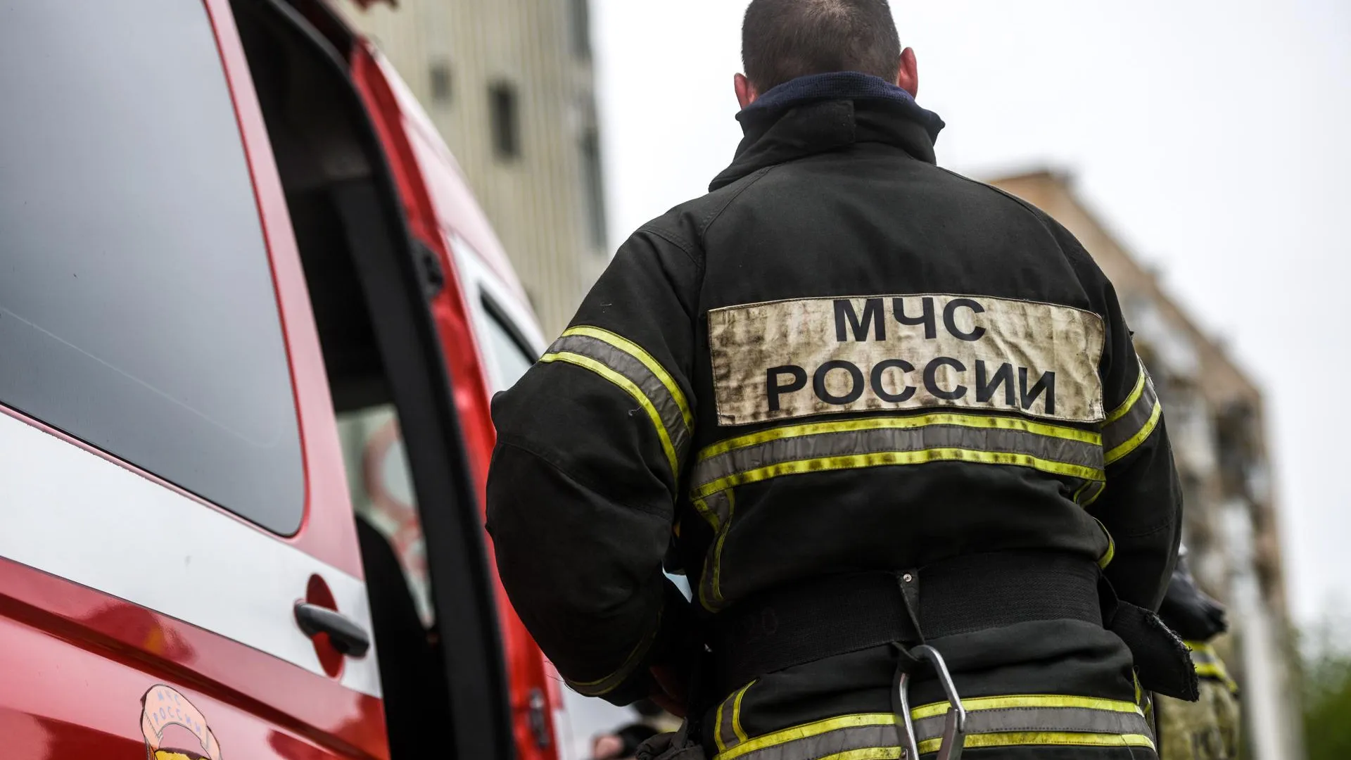 Жир загорелся в вытяжке в кафе на севере Москвы
