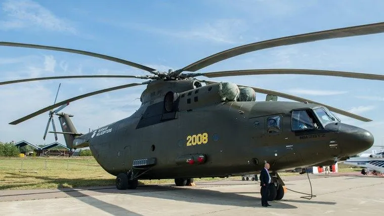 Российский модернизированный вертолет Ми‑26Т2В совершил первый полет
