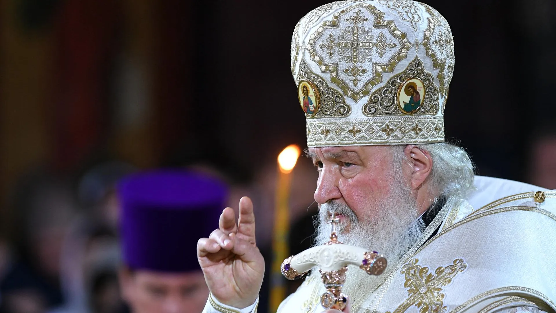 Патриарх Кирилл передал икону Троицкому храму в Реутове