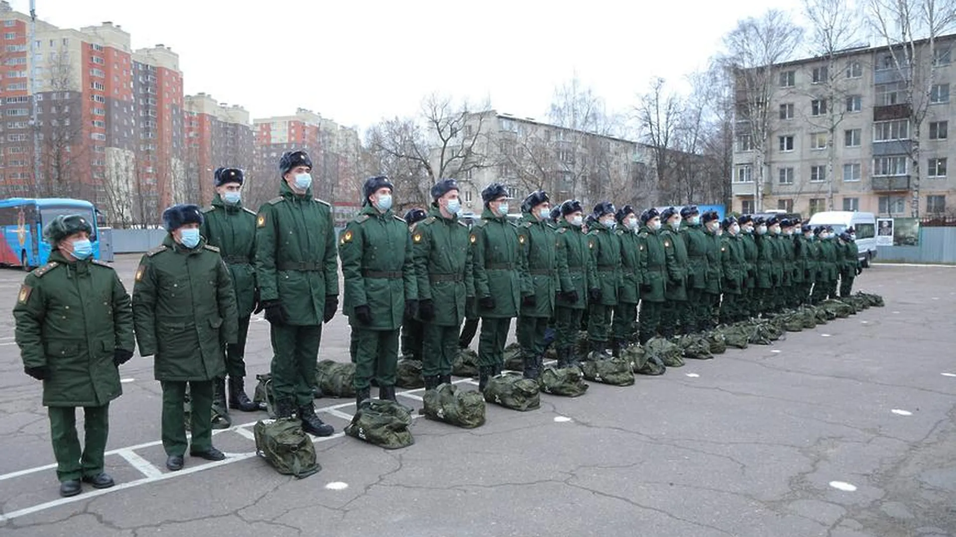 44 спортсмена отправили на службу в спортроту ЦСКА ВС РФ в Балашихе