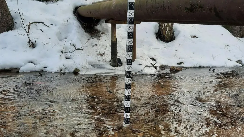 Вешки для контроля уровня воды установят на реке Македонке в Люберцах