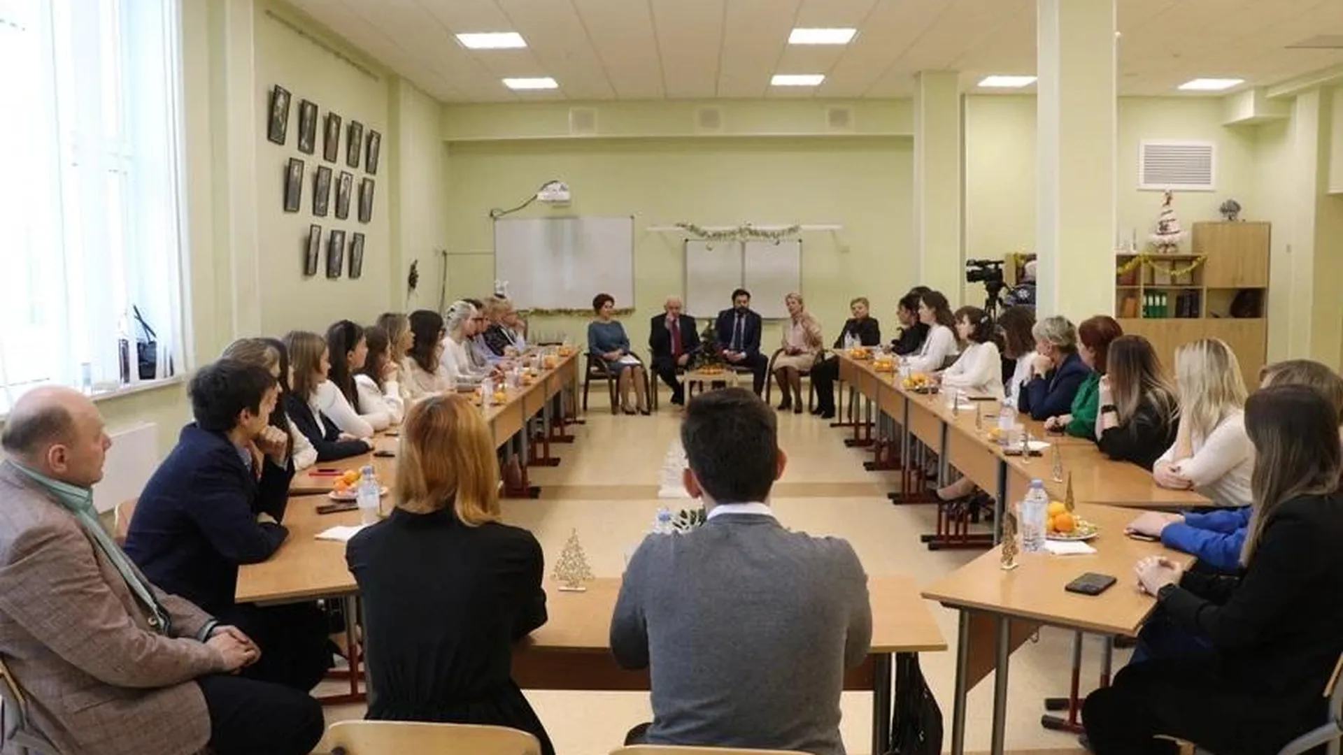 В Домодедове провели встречу с молодыми педагогами