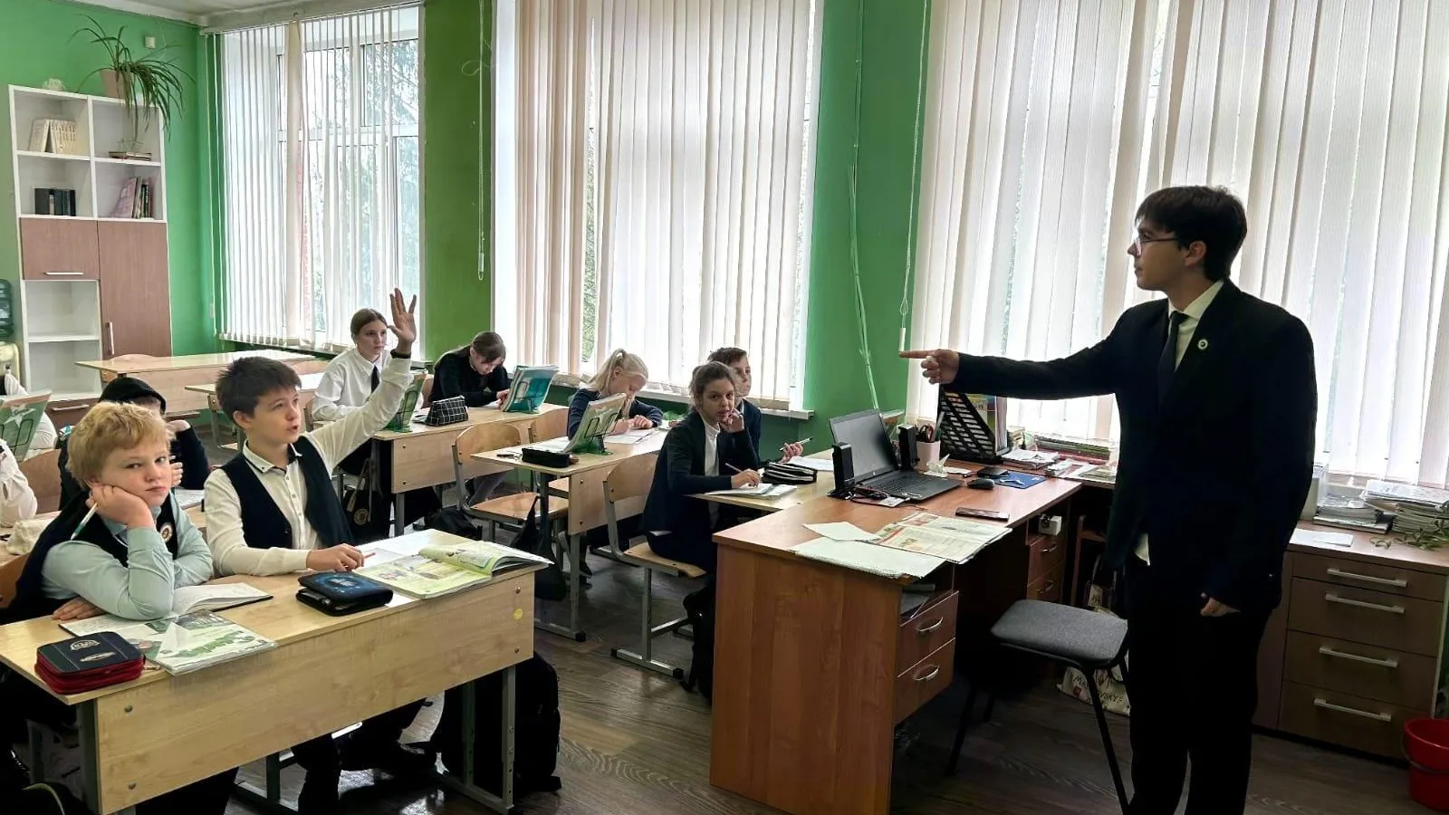 В Сергиево‑Посадском лицее ученики провели уроки вместо учителей