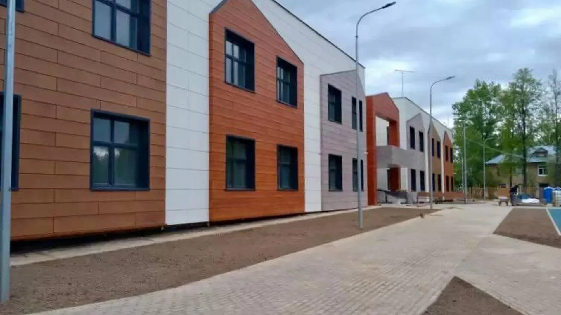 В Подольске завершили строительство детского сада на 240 мест в мкр Климовск