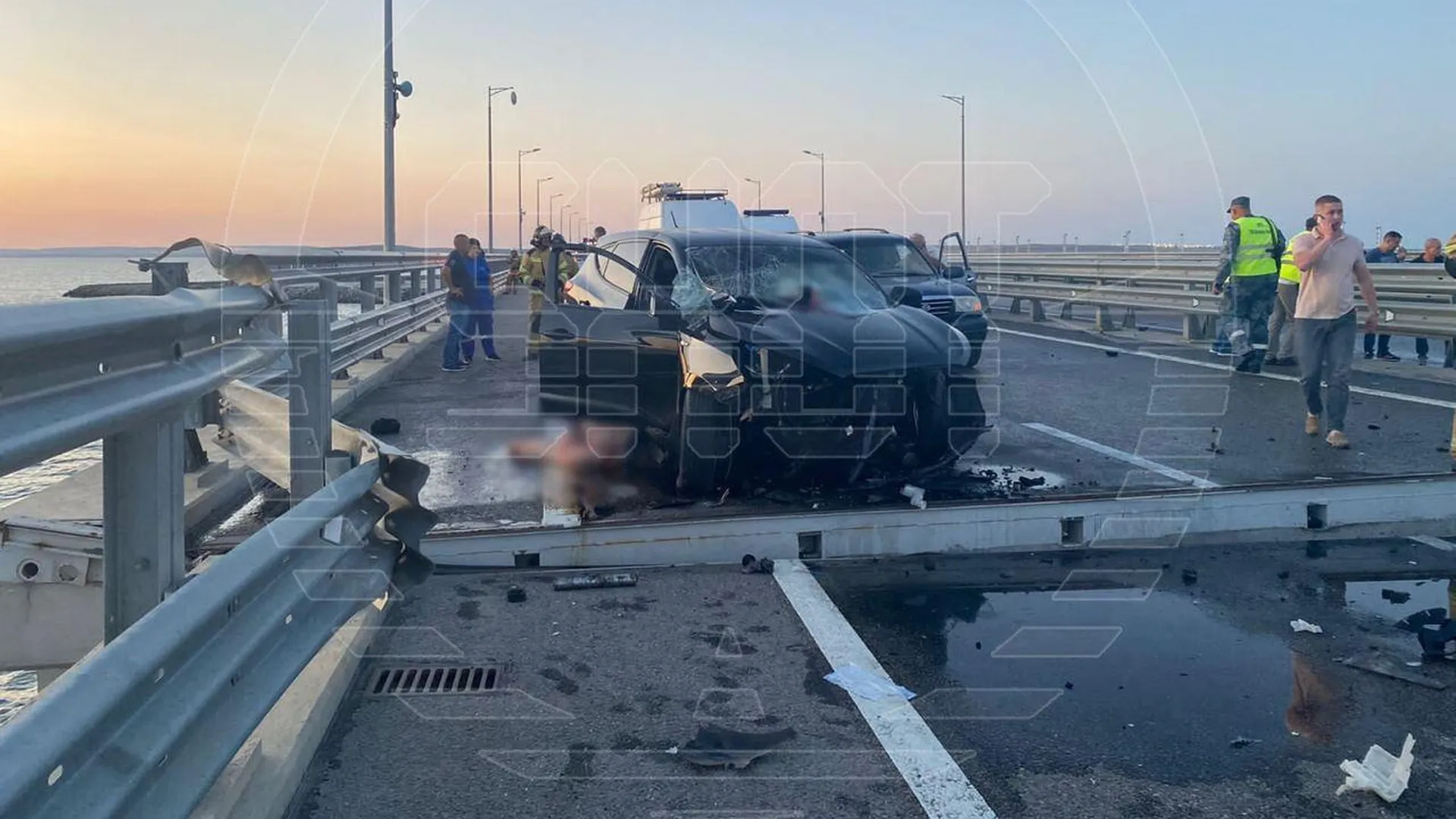 Пострадавшую при подрыве Крымского моста девочку выписали из больницы