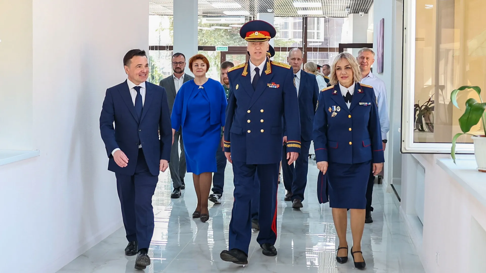 Воробьев и Бастрыкин открыли санаторий Следственного комитета РФ в Наро-Фоминске