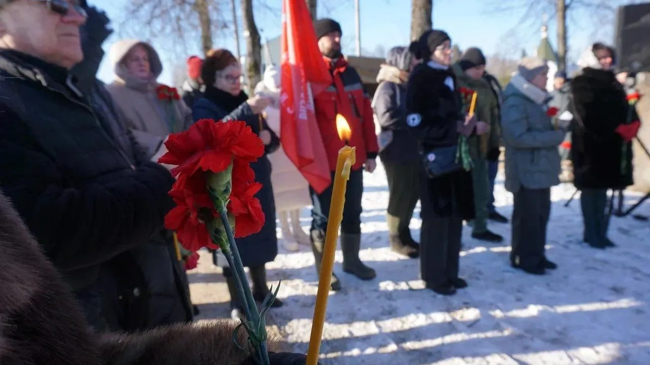 В поселке Тучково Рузского округа почтили память бойцов, погибших на СВО