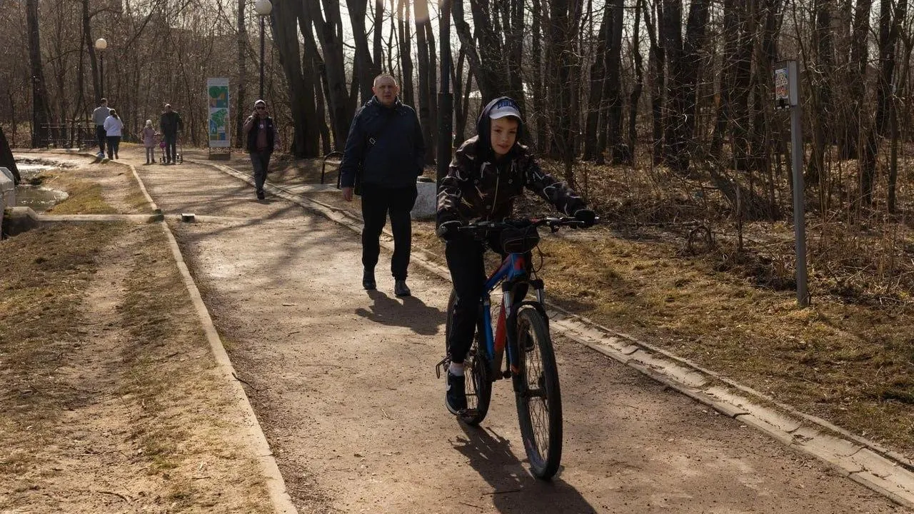 Центральный парк в Пушкино стал вторым по посещаемости в Московской области