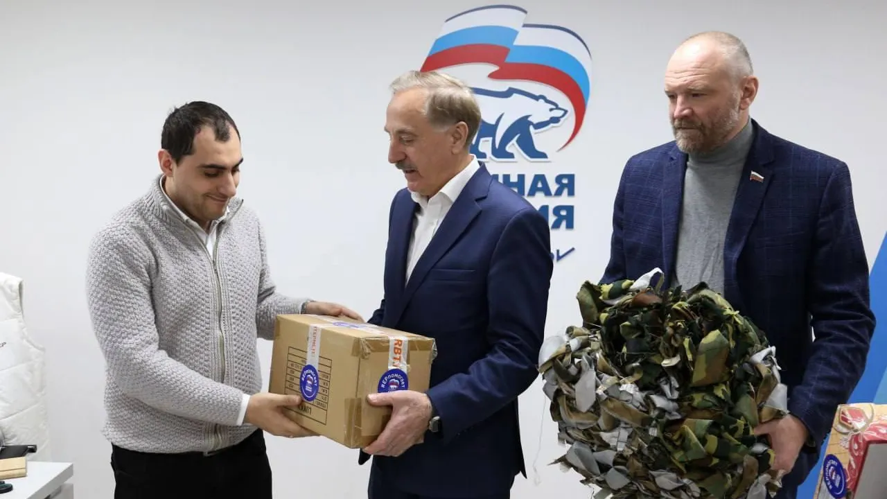 Владимир Ружицкий передал очередную партию гумпомощи участникам СВО