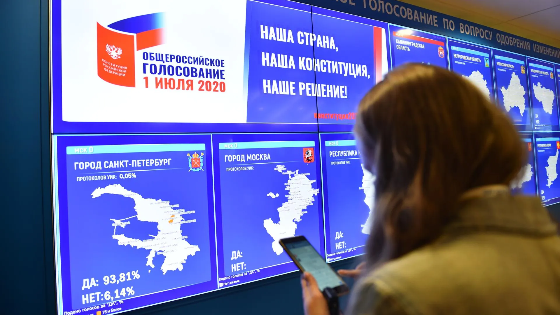 Центризбирком утвердил итоги голосования по поправкам в Конституцию РФ