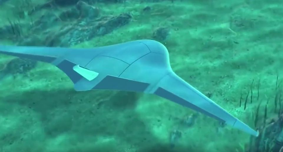 США проводят испытания гигантского подводного дрона Manta Ray