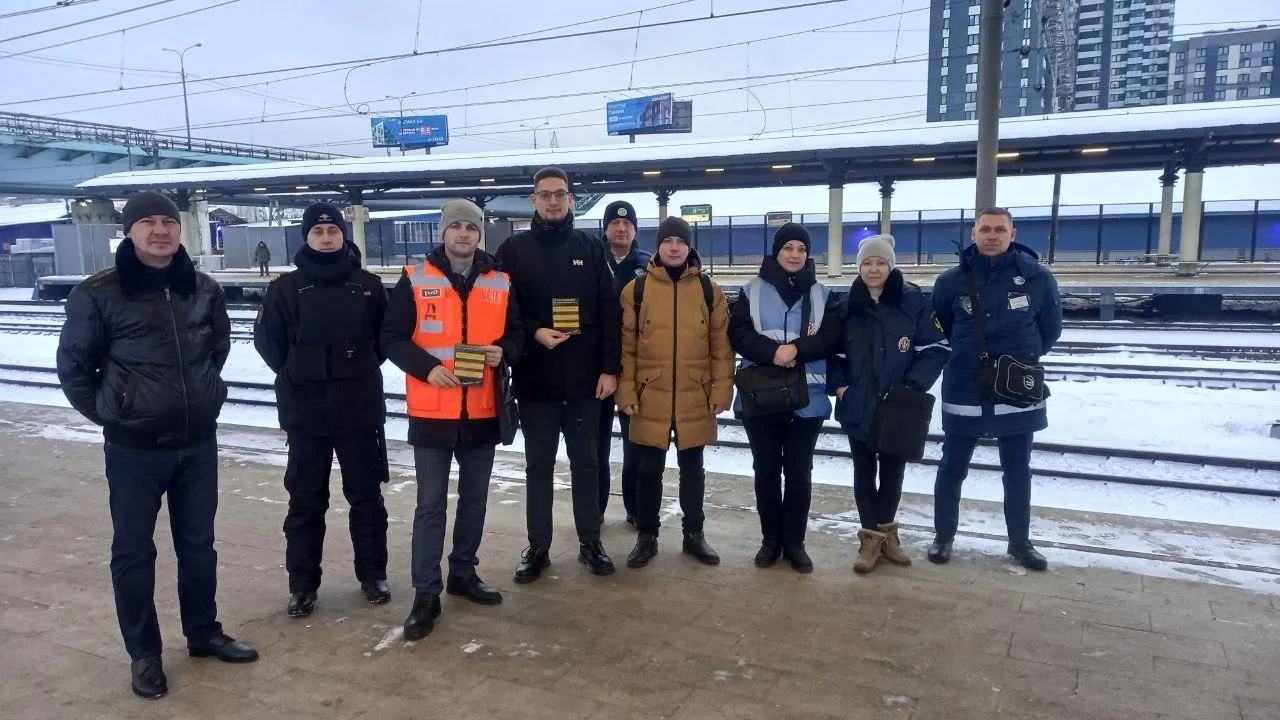 Почти 40 бесед провели с пассажирами на станциях МЦД-3 Люберец на минувшей неделе