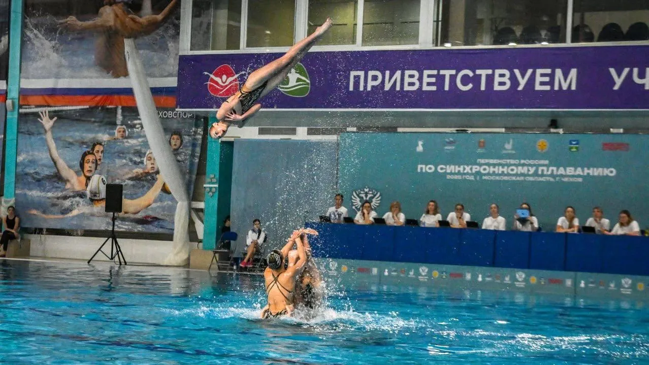В Подмосковье прошло открытие первенства России по синхронному плаванию