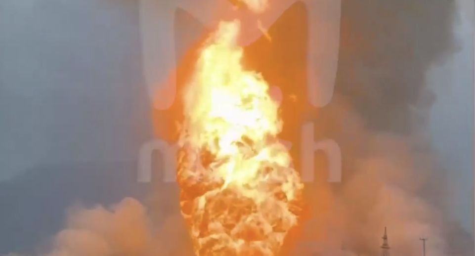 Mash: мощный взрыв произошел на газопроводе в Саратове