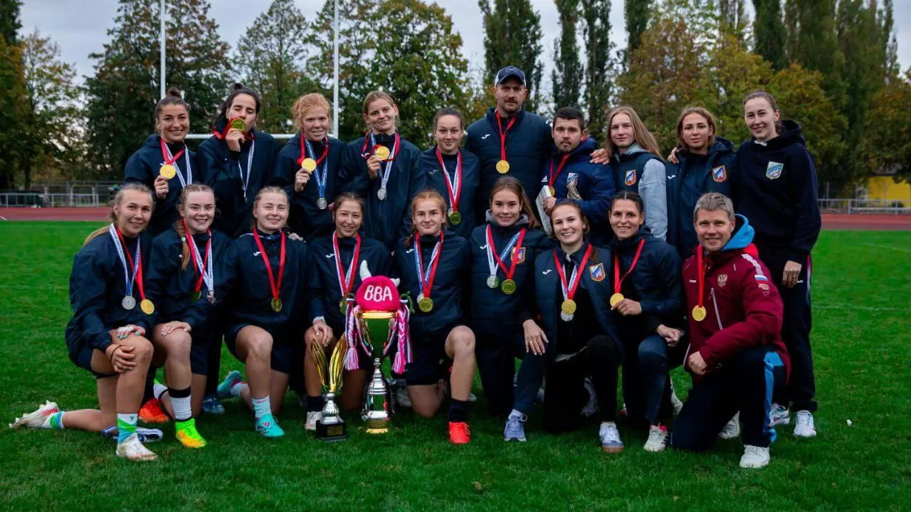 Команда «ВВА-Подмосковье» завоевала серебряные медали чемпионата РФ по регби-7