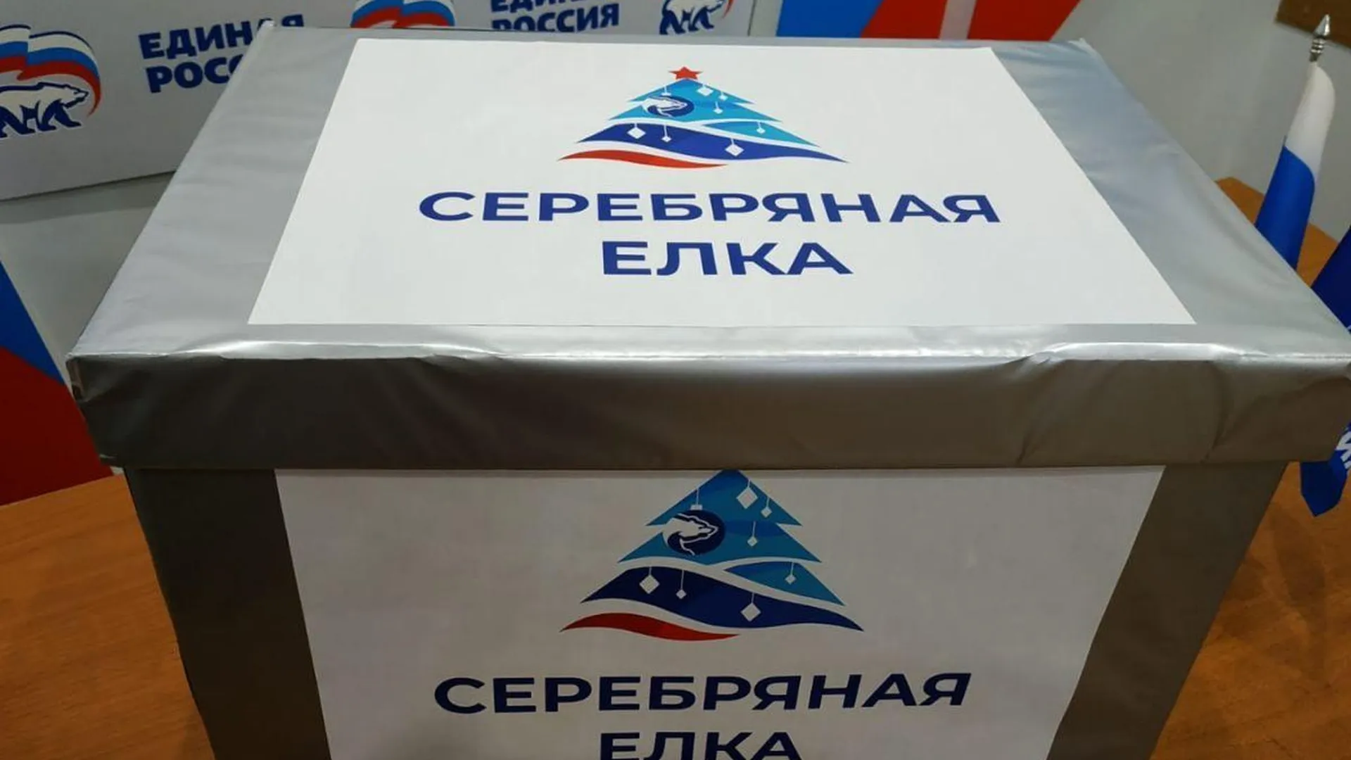 Подмосковная «Единая Россия» запустила благотворительную акцию «Серебряная елка»