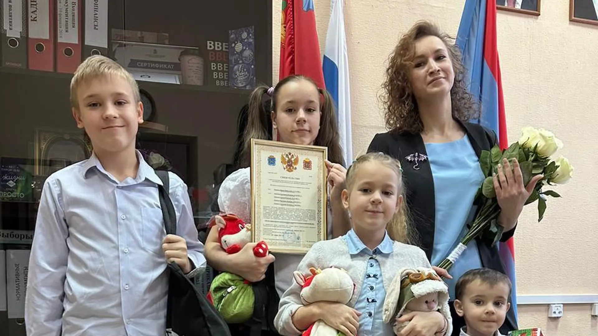 Многодетная мама с четырьмя детьми переедет в новостройку в Подольске
