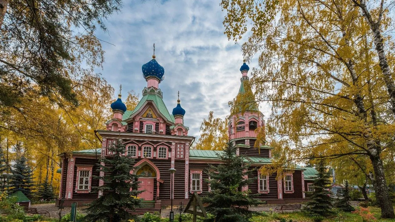 Serafima Sarovskogo Church, orthodox church, Russia, dachny posyolok Snegiri, ul