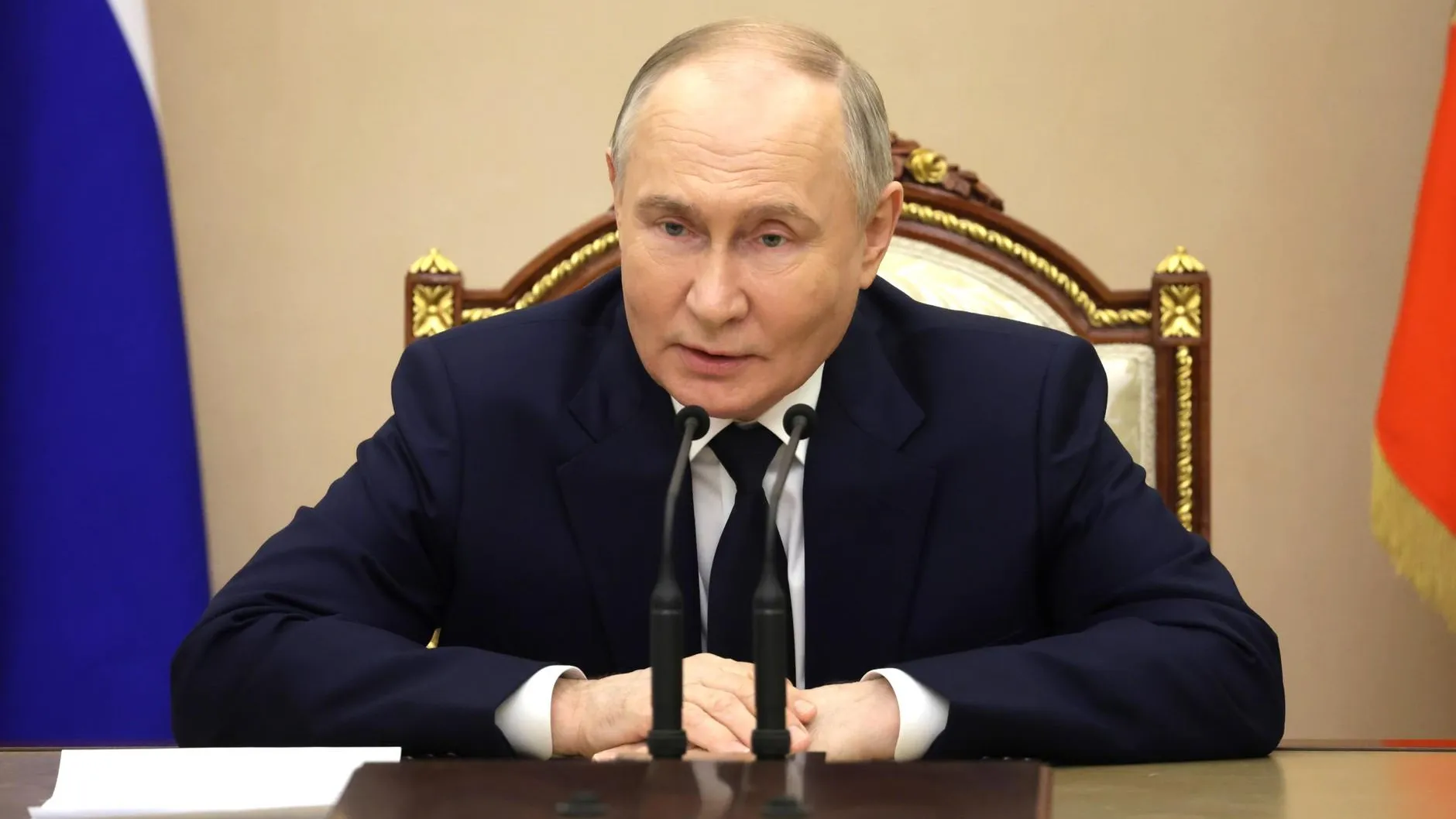Путин поблагодарил Трампа за внимание к урегулированию украинского кризиса