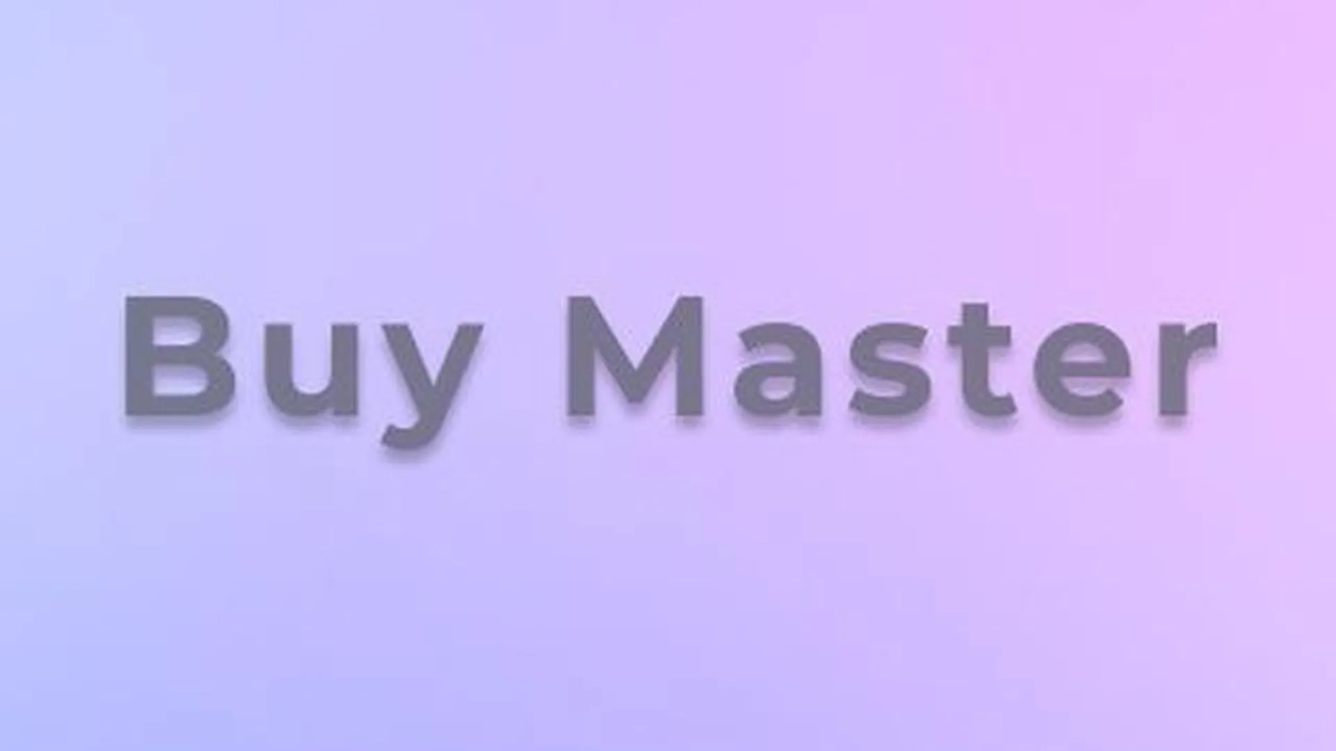 Telegram-канал "Buy Master"