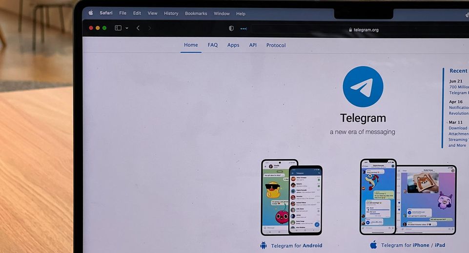 Массовый сбой произошел в мессенджере Telegram