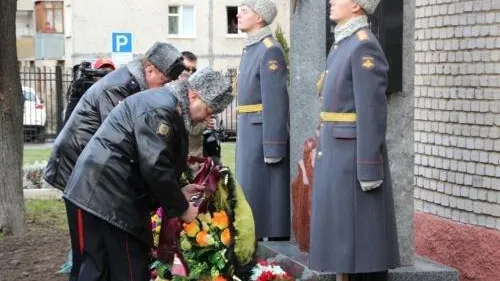 Памятник милиционерам установили в Подольске