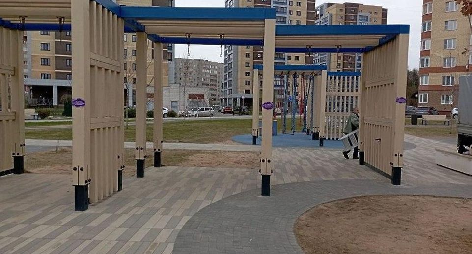 Жителей Дубны проинформируют о ремонте на детских площадках