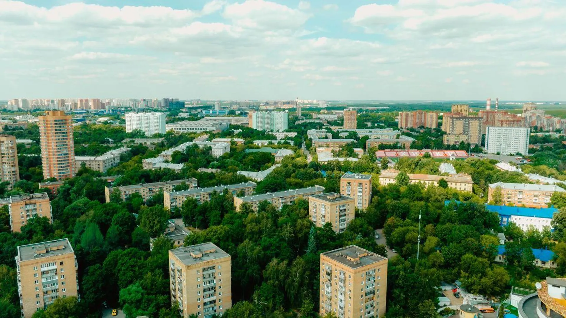 Химки возглавили топ крупных городов России по индексу качества городской среды