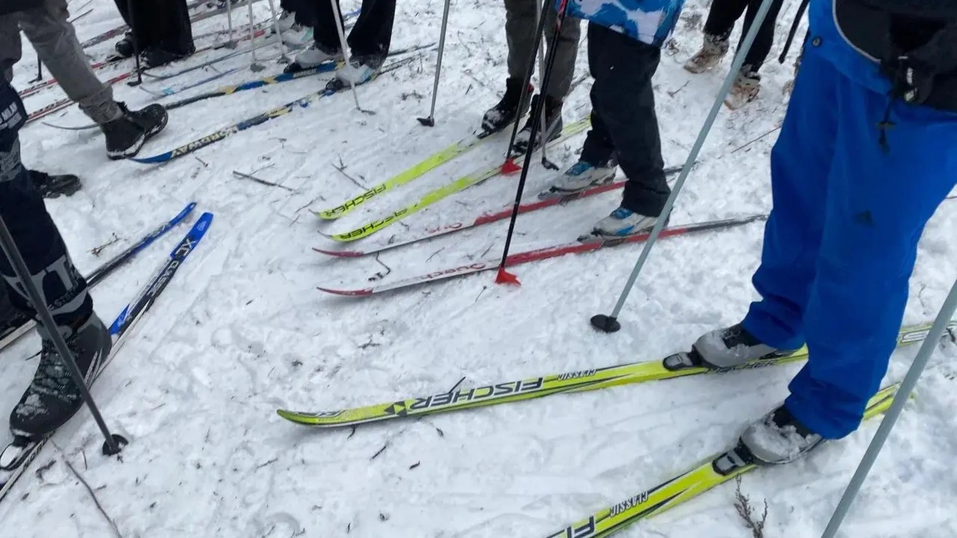 В Красногорске покататься на лыжах можно на стадионе «Зоркий»