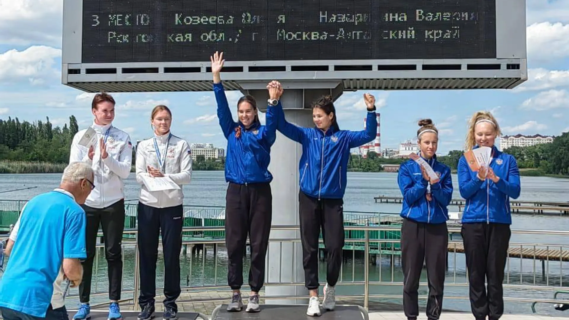 9 медалей завоевали подмосковные спортсмены на первенстве России по гребле
