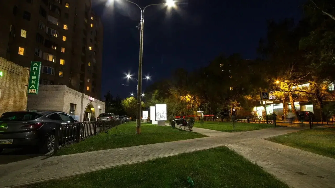 В Протвино установят новое освещение на Детском проезде