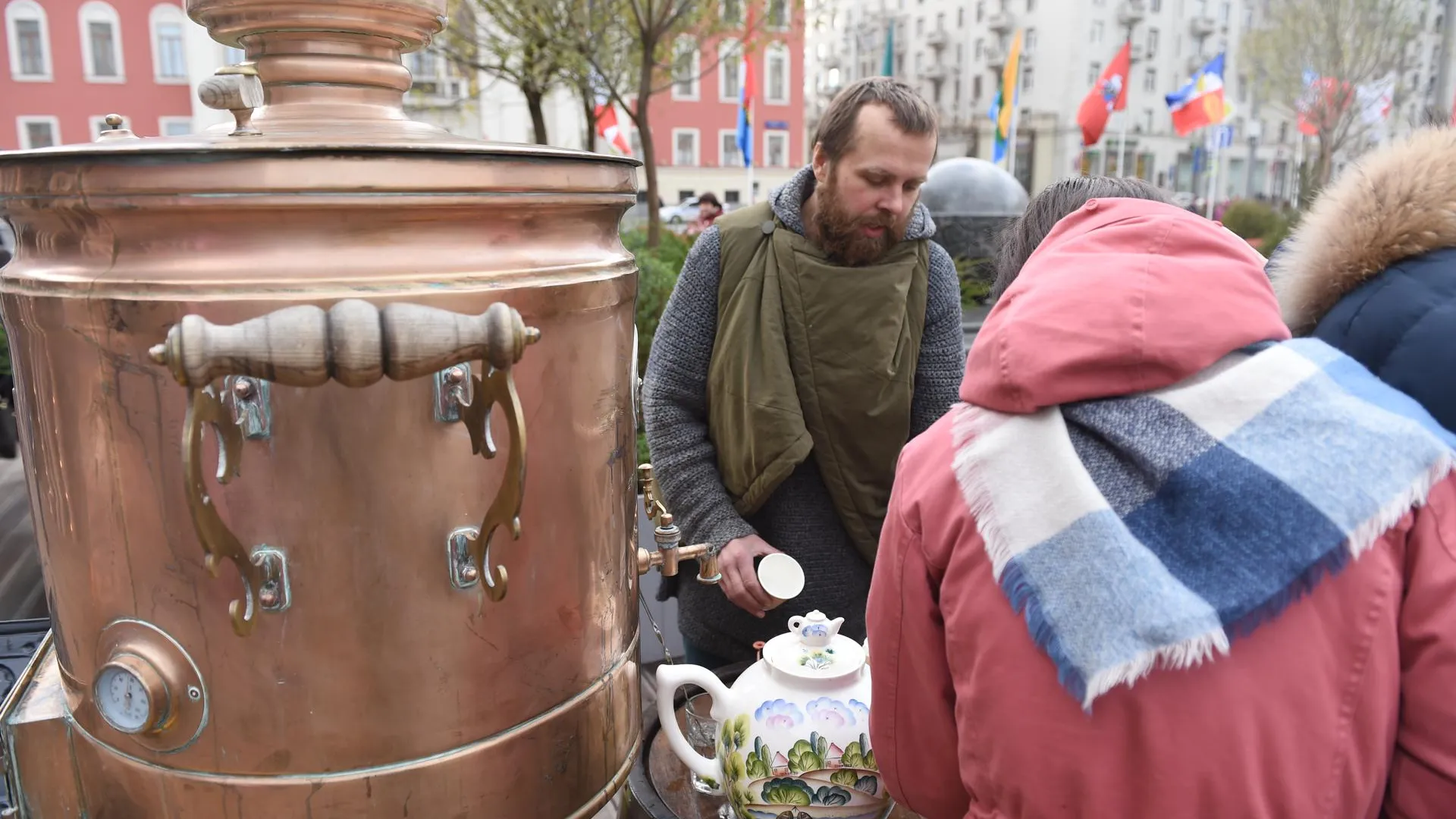Жители Московского региона поделились фотографиями празднования Дня народного единства