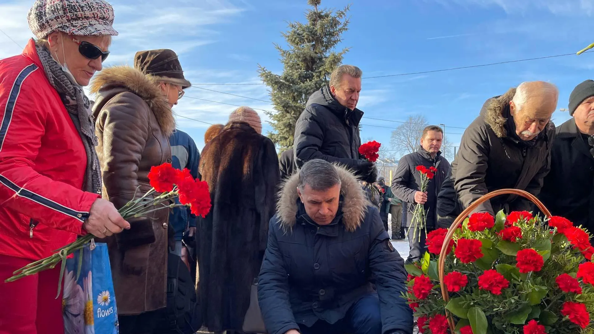В Люберцах почтили память погибших в Афганистане солдат