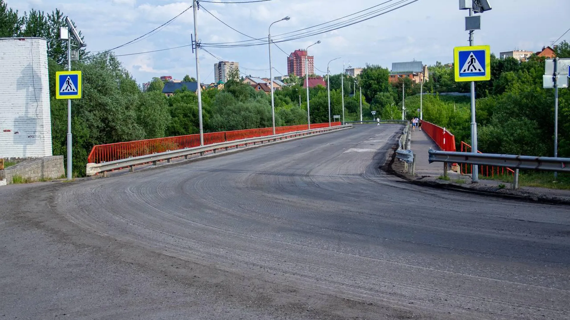 В Подольске начали ремонт дороги до базы отдыха «Мечта» по просьбе жителей