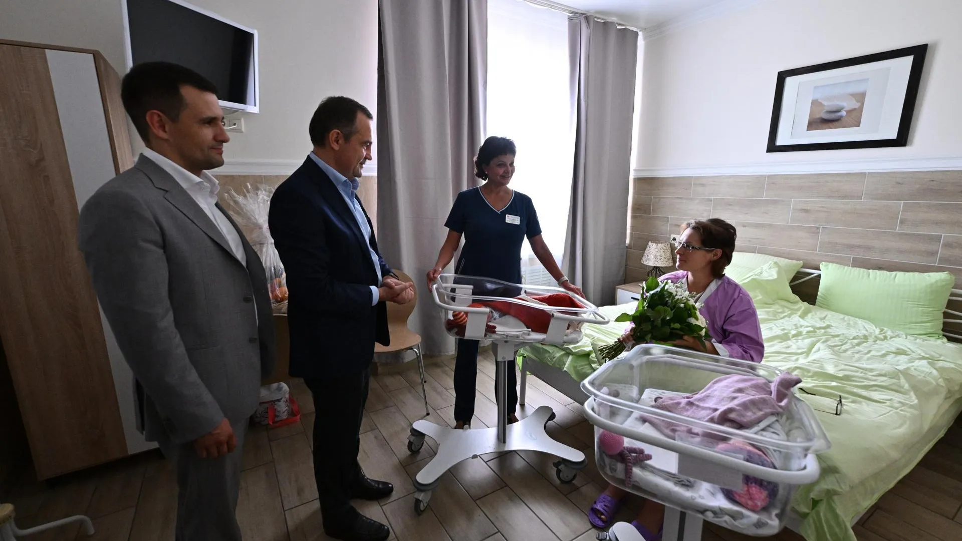 3,5 тыс малышей появились на свет в Видновском перинатальном центре с начала года