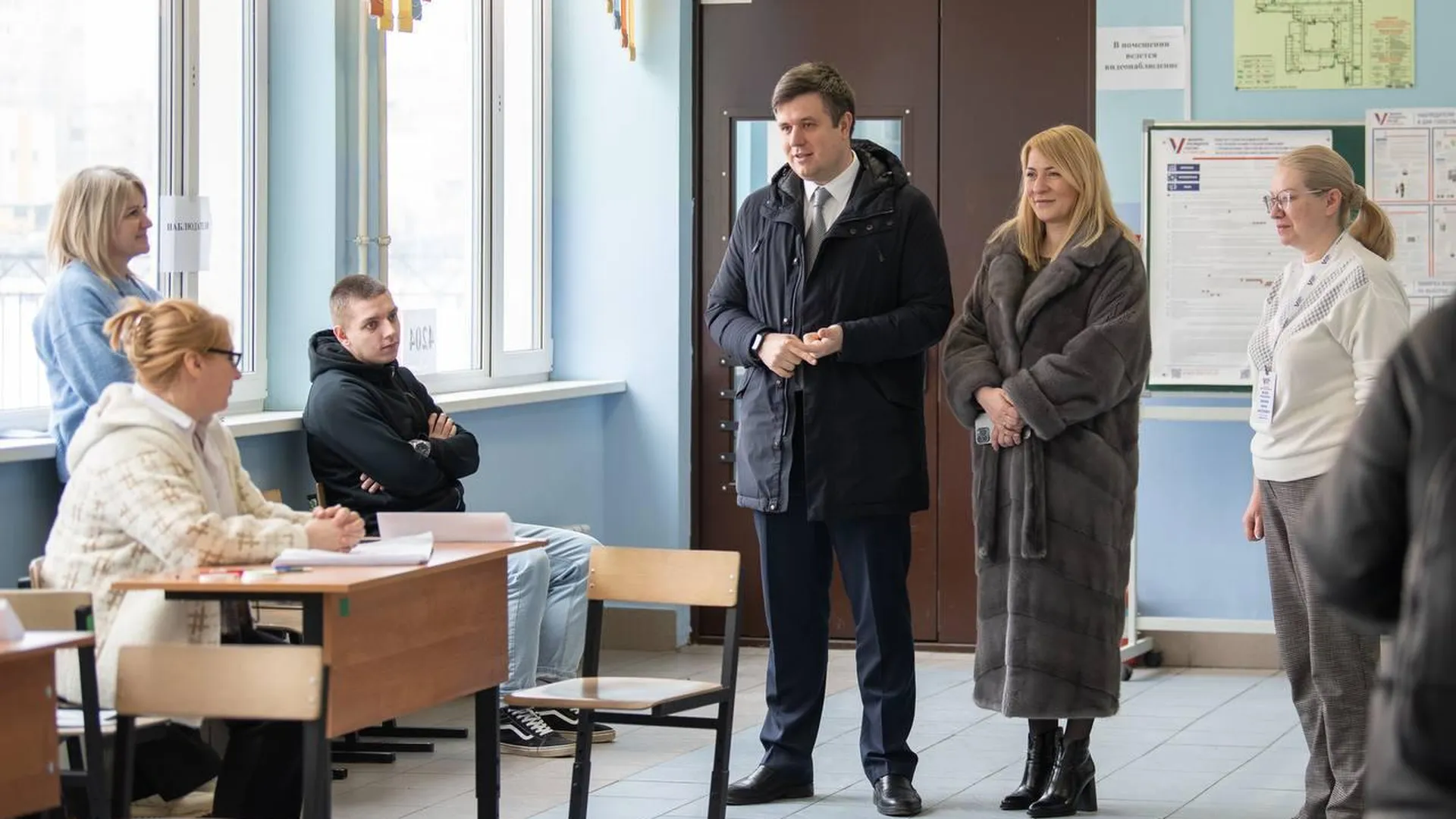 Депутат ГД Александр Толмачев посетил избирательные комиссии в Лосино‑Петровском